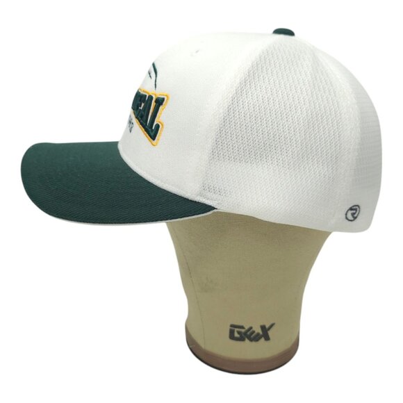 New Deal Lions L/XL Cap Back Mesh Embroidered Logo Flex Fit Trucker Baseball Hat - Picture 11 of 14